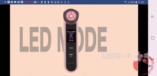 RF LED MODE tái tạo và làm trẻ hóa da